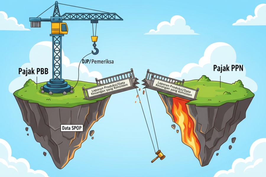 <b>Tidak menyerahkan Laporan Produksi, Perusahaan Sawit PT LSS Kalah Banding PPN: SPOP PBB Jadi Alat Untuk melakukan koreksi DPP PPN</b>